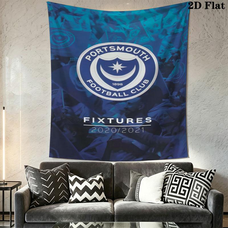 Portsmouth Wall Hanging Printed Fabric Blanket Decorative Tapestries for Bedroom Living Room Home Decor