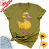 Duck Summer Vacation Cotton TShirt Graphic T Shirts Oversized Tshirt Harajuku Y2k Top High Quality Cotton Breathable Casual Top