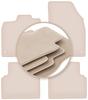 PREMIUM Beige Floor Mats For: Volkswagen ID.3 Hatchback 2019-