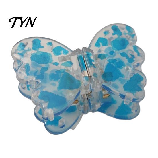 Versatile Hair Ornaments Magnetic Clips for Women Girls, Butterfly Shape Strong Hold Non Slip Fashionable Daily Styling Claw Clips, Seamless