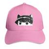 Кепка-бейсболка с ремешком-страпбэк, панама-dad hat, шестипанельная, структурированная тулья, защита от солнца UPF 50, с принтом Коми-сан Кошка Pop