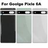 Для Google Pixel 6A Pixel6A Заднее стекло корпуса Задняя крышка батарейного отсека Стеклянная крышка объектива Замена