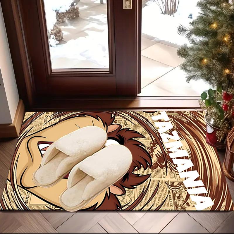 Tazmanian Devil's Fury Area Rug Suitable for Indoor And Outdoor,Carpets for Kitchens, Homes, Offices, Living Rooms,Home Decor,Christmas Gift