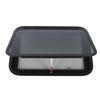 762x508mm  30.48x20.32in RV Window UV Proof Tinted Tempered Glass Camper Exit Window with Screen and Trim Ring for