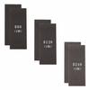 Bigman Sankyo Rikagaku Made in Japan Cloth Sandpaper, Set of 6 (2 of each #60, #120, and #240), Compatible with Electric Sanders, Polishing Cloth Sand