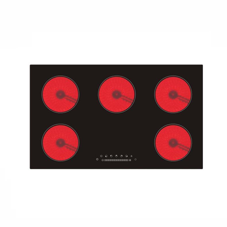Мощная многоконфорочная электрическая керамическая и индукционная плита