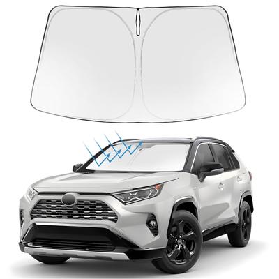 Proadsy Ветровое стекло Автомобиль Эксклюзивно для Toyota RAV4 50 Серии MXAA5 AXAH5 Аксессуары Солнцезащитный козырек, Складной, Затеняющий, Блокирующий свет, Изоляция, 2019-2024