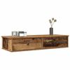 VidaXL Wall Shelf with Drawers Old Wood Engineered Wood 859966
