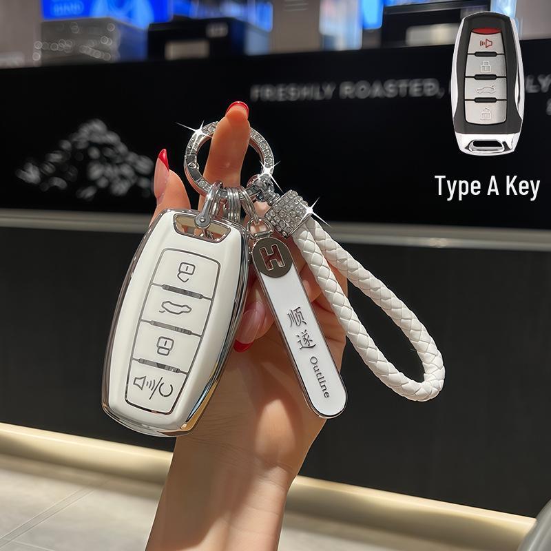 Чехол для ключа Haval H6/H2S/M6/F5/F7X/Big Dog - Прочная пряжка-оболочка для автомобиля