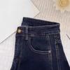 2024 New Autumn Plus Size High-Waisted Stretch Jeans for Pear-Shaped Women