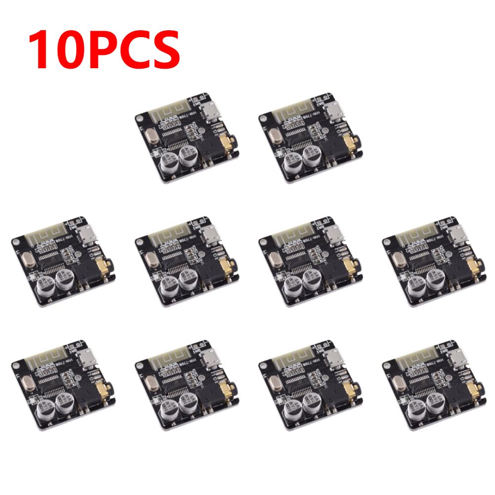 1-20PCS Bluetooth Audio Receiver Board Bluetooth 5.0 MP3 Lossless Decoder Board Wireless Stereo Music Module 3.7-5V XY-BT-Mini
