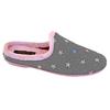 Womens/Ladies Ellie Star Pattern Mule Slippers