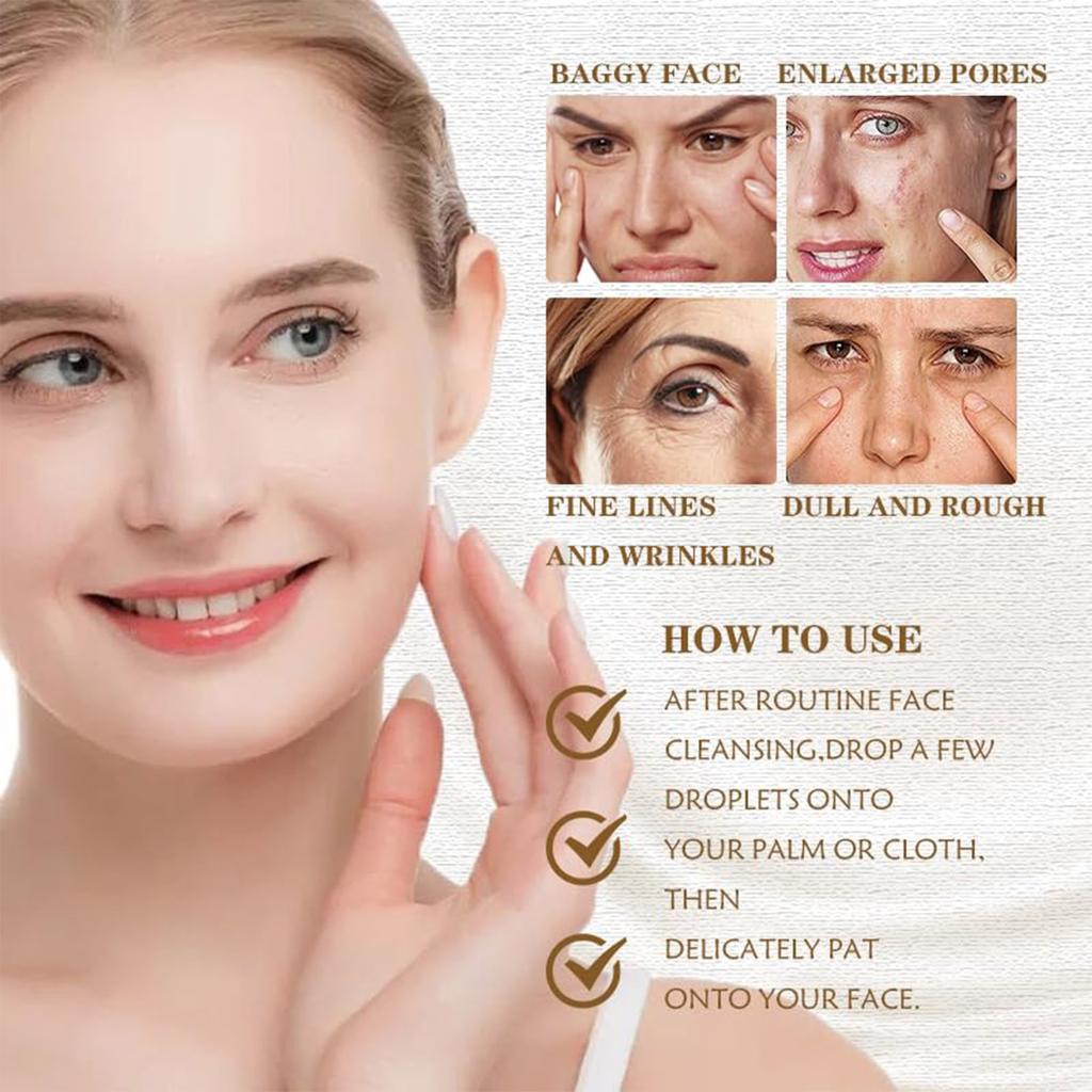 Подтягивающая жидкость с женьшенем восстанавливает и питает, против морщин, подтягивает, разглаживает линии, глубоко увлажняет и подтягивает кожу 120 мл