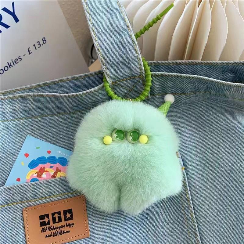 Cute Kawaii Trendy Plush Doll Pendant For Women Girls Car Keychain Creative Backpack Decoration Accessories Gifts