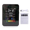 5 In 1 HCHO Meter, Portable Temperature and Humidity Meter with Color Screen for Home, Office, Vehicle, Detect CO2 TVOC