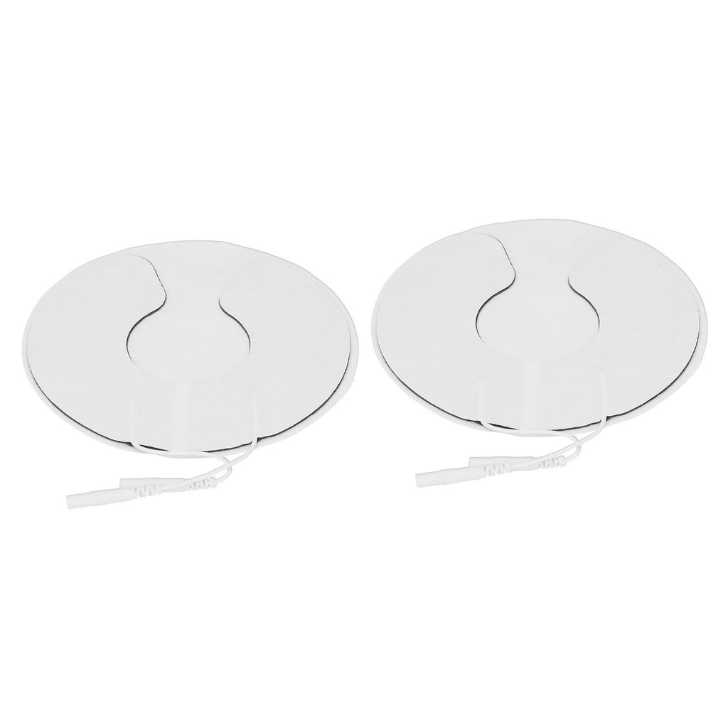 2 шт. грудных электродных накладок для электрического TENS-массажера, аппарата для физиотерапии 11 см / 4,3 дюйма