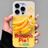 Однослойный painted большой банан для IPhone16pomax для Apple 15pro Чехол для мобильного телефона 14 Новый стиль 13 Мультяшный 12
