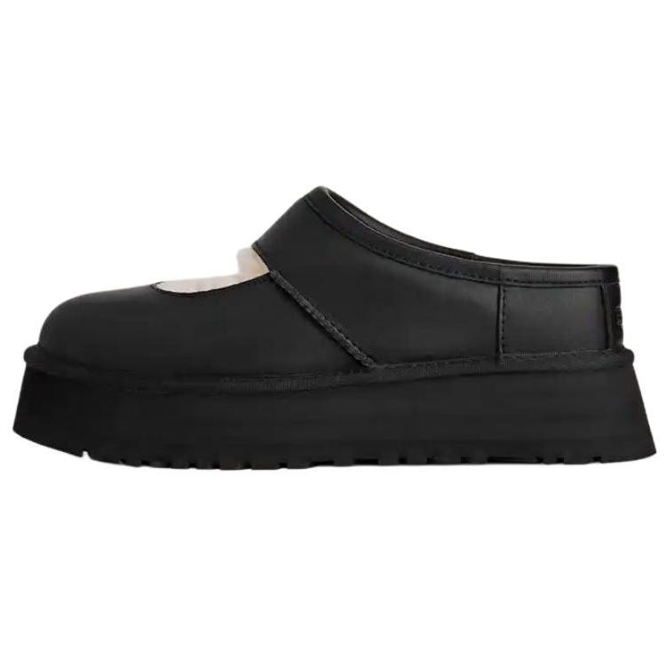UGG Туфли Мэри Джейн EVA Устойчивые к истиранию Устойчивые к истиранию Закрытый носок Тапочки Женские Черные 1172871-BLK