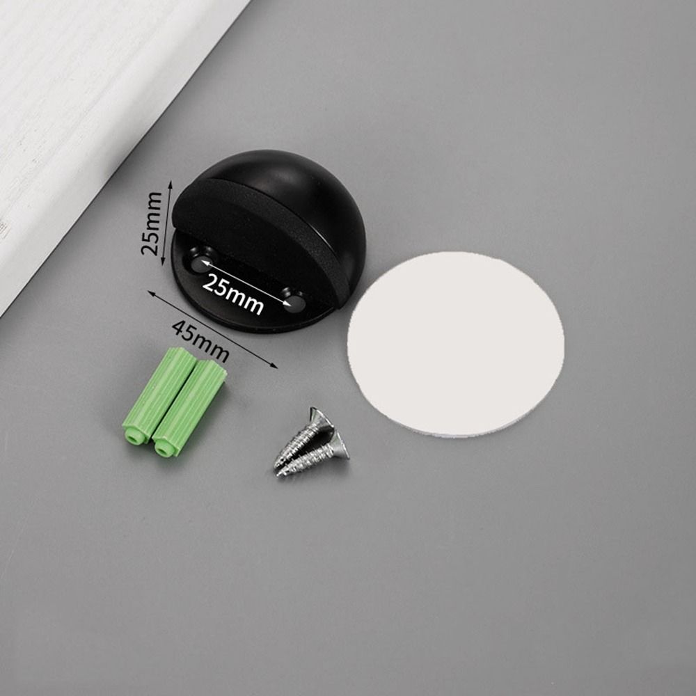 Новый дверной стопор из нержавеющей стали, не пробивной, без гвоздей, дверной держатель, препятствующий столкновению, дверной стопор