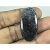 20X38X07 MM Natural Azurite Oval Shape Cabochon Loose Gemstone 81 Cts. G-233