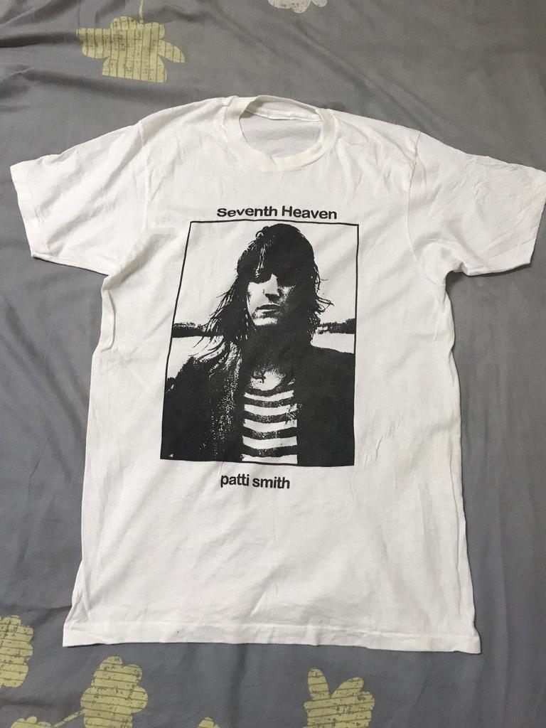 Patti Smith White Short Sleeve Cotton T-shirt Unisex S5XL VN1493