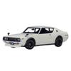 AUTOart 1/18 Nissan Skyline 2000GT-R (KPGC110) тюнингованная версия белая Готовый продукт 77467