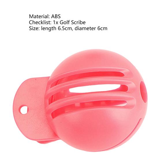 Golf Marker Easy to Draw Precisely Position Golf Tool 3 Line Alignment Golf