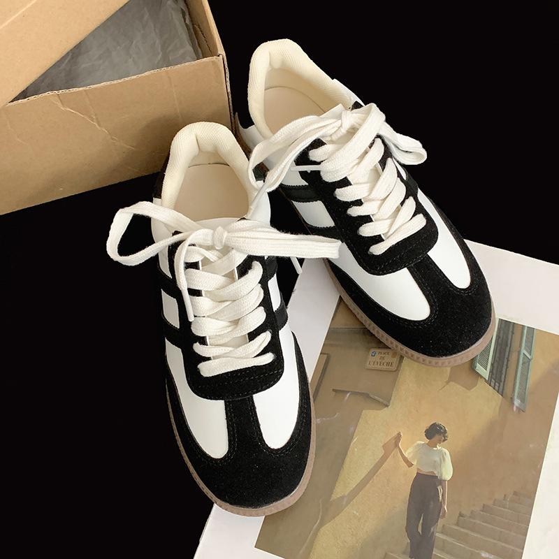 Модные классические универсальные кроссовки на платформе в стиле ретро для женщин 2025 года, новые легкие спортивные и осенние кроссовки с мягкой подошвой