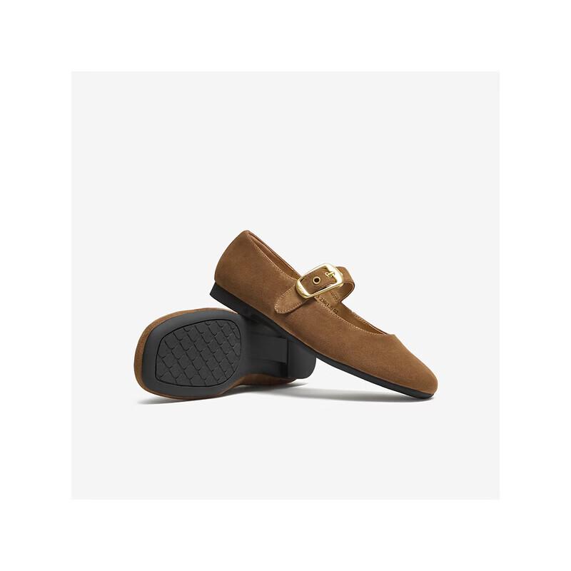 TATA Mary Jane Балетки из овчины