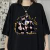 Модная KPOP Футболка с принтом, с коротким рукавом, в стиле Y2K, для женщин, летняя, повседневная, креативная, персонализированная