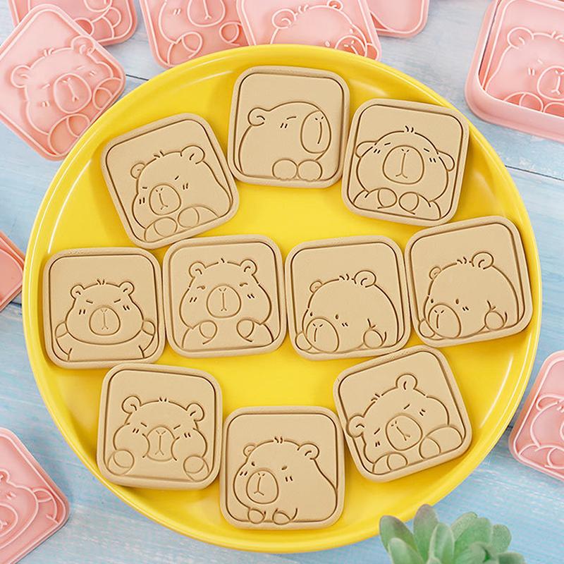 10 шт. мультяшная капибара в форме формочки для печенья форма для помадки печенья инструменты для украшения торта аксессуары для выпечки кухонный гаджет