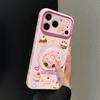 Пончики для iphone17promax Чехол для iPhone 16 вращающийся держатель 15 милый 14 силиконовый 13 женщины