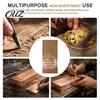 Copper Craft Material Solid Bar Collectible Ornament High Purity Decorative Ingot Natural Decor Table Display