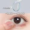 (-1.00~-10.00) Clear Lens Myopia Eye Lens Color Lenses For Vision Soft Contact Lenses With Grade Prescription Colored Contact Lenses