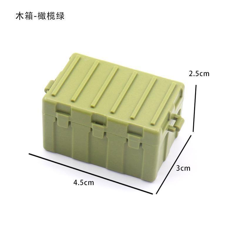 World War Ii Building Block Doll Military Toy Accessories Parachute Weapon Piece Equipment