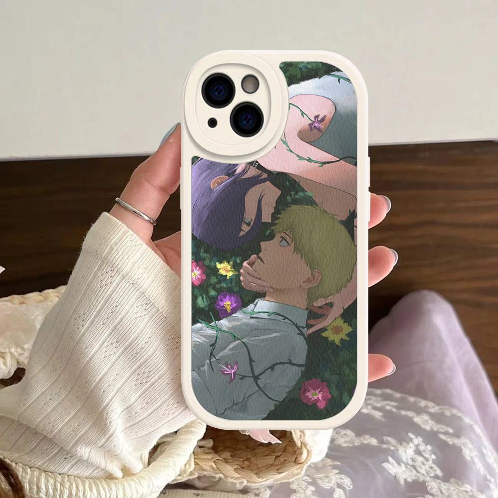Аниме Человек-бензопила Комиксы Кожаный чехол для телефона Для IPhone 16 16e 15 14 13 12 11 Pro Max Plus Mini Чехол