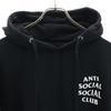 ANTI SOCIAL SOCIAL CLUB Сделано в США Принт на спине Толстовки с длинным рукавом Мужские Б/У