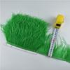 1meters High Quality Ostrich Feathers On Tape Ribbon Fringe Trim 8 -10cm Diy Sewing Trimmings Flecos White Feather Dress Clothes 