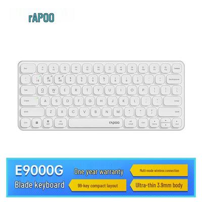 Rapoo E9000G Обновленная 78-клавишная ультратонкая беспроводная многорежимная клавиатура