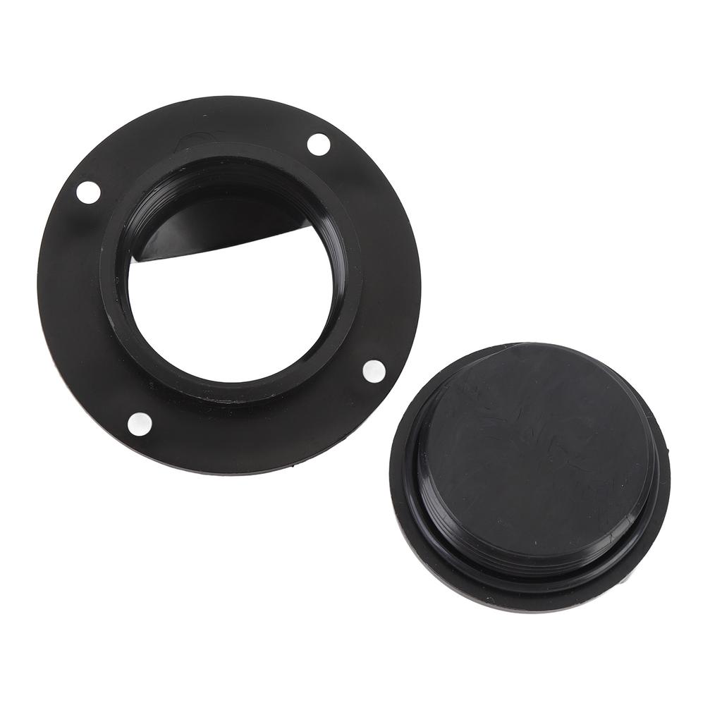 Boat Deck Drain High Toughness ABS Easy To Unscrew Deck Floor Drain Scupper for Yachts Speedboat Kay