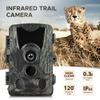 Trail Camera Night Vision Motion Activated Waterproof 24MP+2.7K Wildlife Camera W/36 IR LEDs 5MP CMOS IP66 Critter Camera
