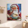 5D полная круглая алмазная живопись Санта-Клаус картина со стразами Алмазная вышивка мультфильм рождественские украшения 30x40 см/12x16 дюймов