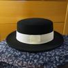 Французская маленькая парфюмерная черная белая с короткими полями шерстяная шляпа с плоским верхом цилиндр для мужчин и женщин осень и зима ретро британская универсальная фетровая шляпа