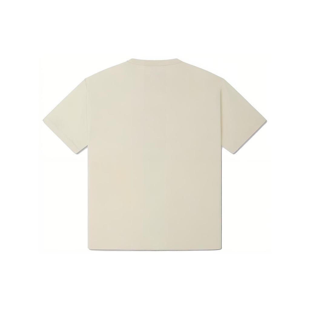 Converse Pocket Logo T-Shirt Asia Sizing 'Ivory' Men's 10025881-A01