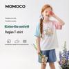 Летняя модная футболка для девочек MOMOCO