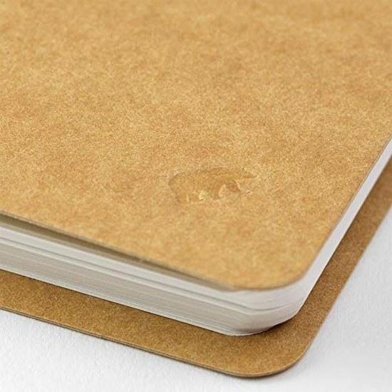 Travelers Notebook Spiral Ring A5 Slim Blank MD White Shirokuma 2-Pack