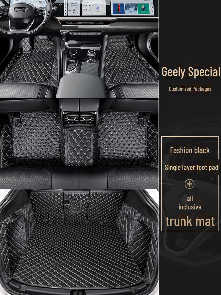 Всепогодные коврики для моделей Geely: Xingyue L, Ruiicon, Binyue, Boyue Cool, Galaxy L7/L6, Dihao GS