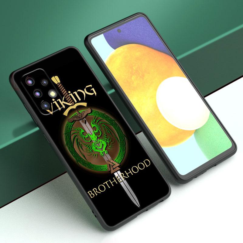 Чехол для телефона с логотипом Viking Vegvisir для Samsung A04 A21 A30 A50 A52 S A13 A14 A22 A23 A32 A53 A73 5G A11 A12 A31 A33 A51 A70 A71 A72