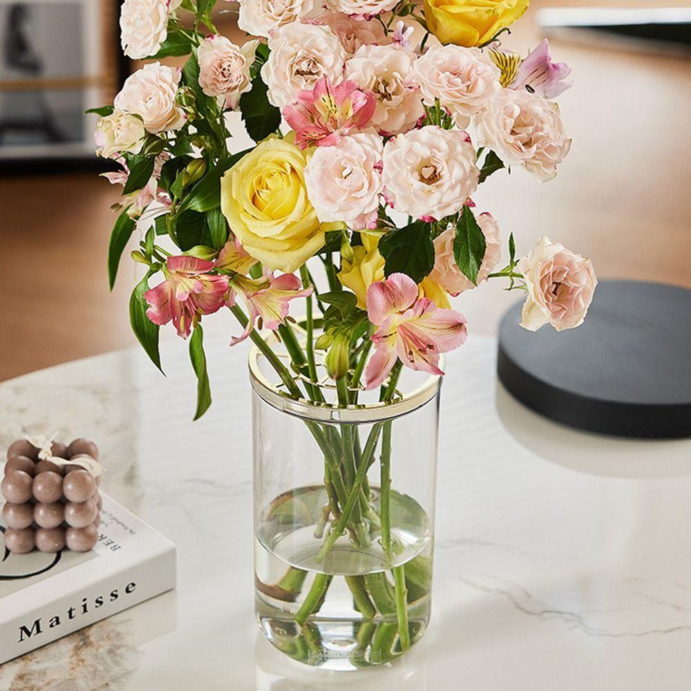 Creative Hydroponic Flower Vase Thickened Plastic Flower Vase Wedding Centerpieces