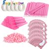 Eyelash Extension Supplies Set Lashes Micro Brush Tape Glue Ring Eye Patches Disposable Mascara Wands Applicator Eyelashes Tool
